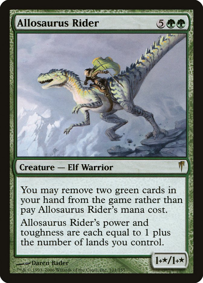 Allosaurus Rider [Coldsnap] | I Want That Stuff Brandon