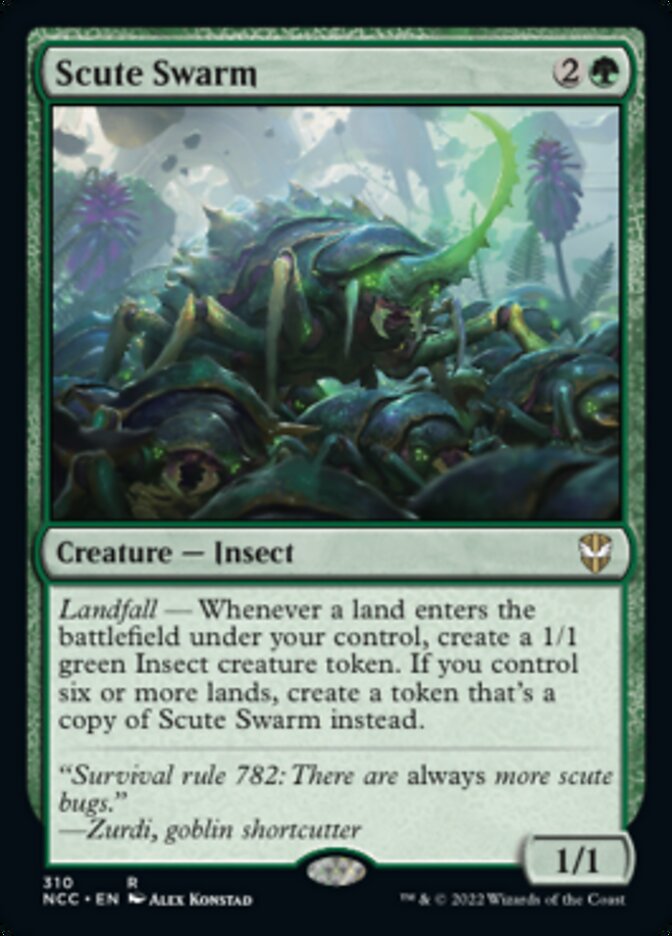 Scute Swarm [Streets of New Capenna Commander] | I Want That Stuff Brandon