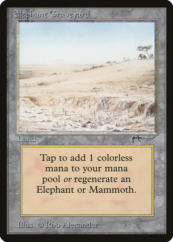 Elephant Graveyard [Arabian Nights] | I Want That Stuff Brandon