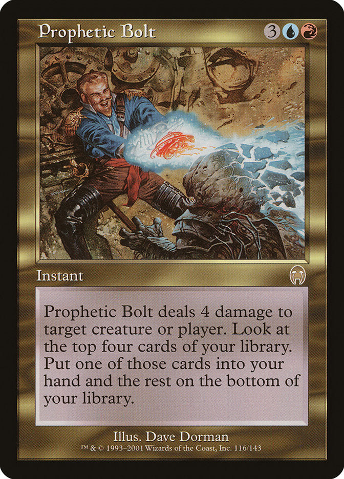 Prophetic Bolt [Apocalypse] | I Want That Stuff Brandon