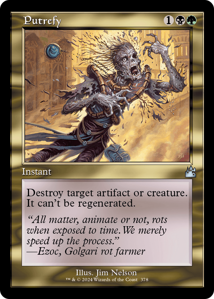 Putrefy (Retro Frame) [Ravnica Remastered] | I Want That Stuff Brandon