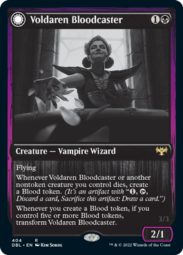 Voldaren Bloodcaster // Bloodbat Summoner [Innistrad: Double Feature] | I Want That Stuff Brandon