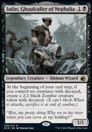 Jadar, Ghoulcaller of Nephalia (Promo Pack) [Innistrad: Midnight Hunt Promos] | I Want That Stuff Brandon