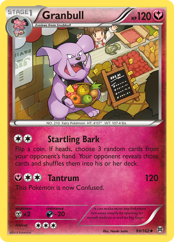 Granbull (99/162) [XY: BREAKthrough] | I Want That Stuff Brandon