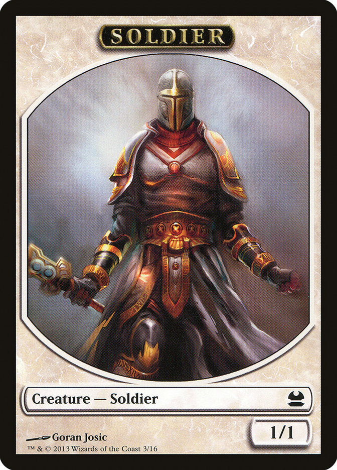 Soldier Token [Modern Masters Tokens] | I Want That Stuff Brandon