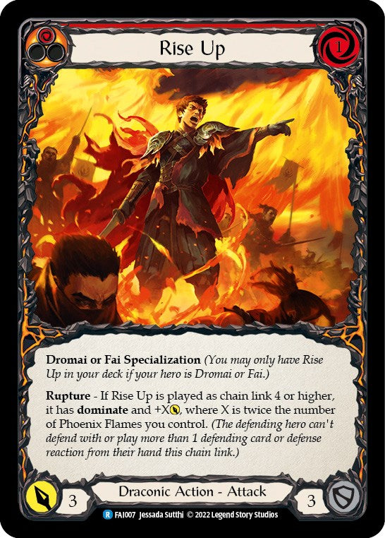 Rise Up [FAI007] (Uprising Fai Blitz Deck) | I Want That Stuff Brandon