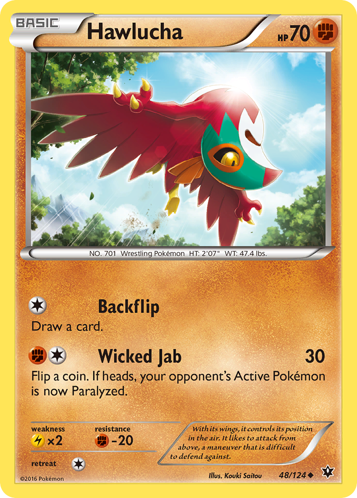 Hawlucha (48/124) [XY: Fates Collide] | I Want That Stuff Brandon