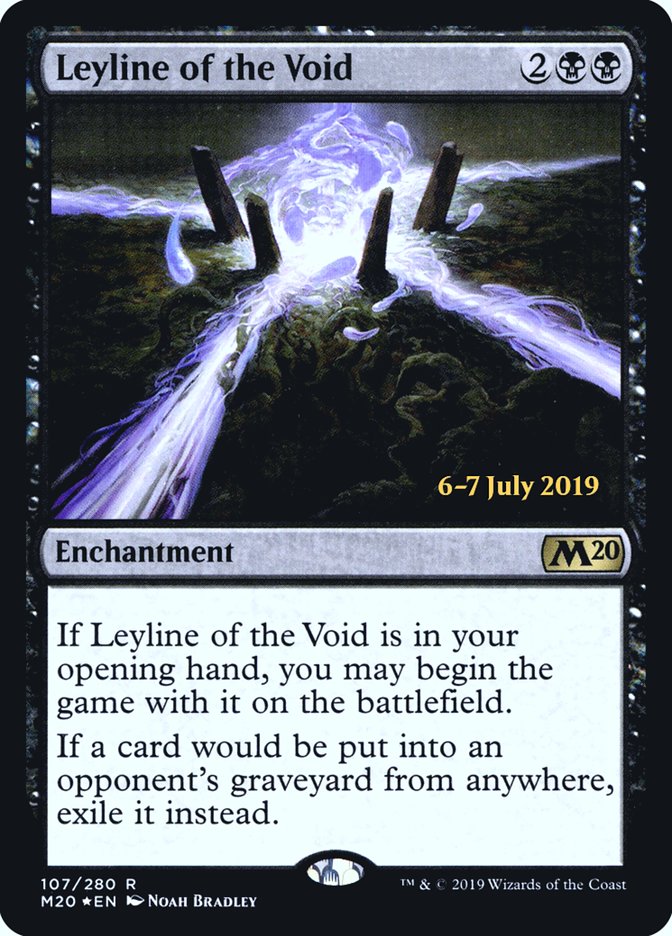 Leyline of the Void [Core Set 2020 Prerelease Promos] | I Want That Stuff Brandon