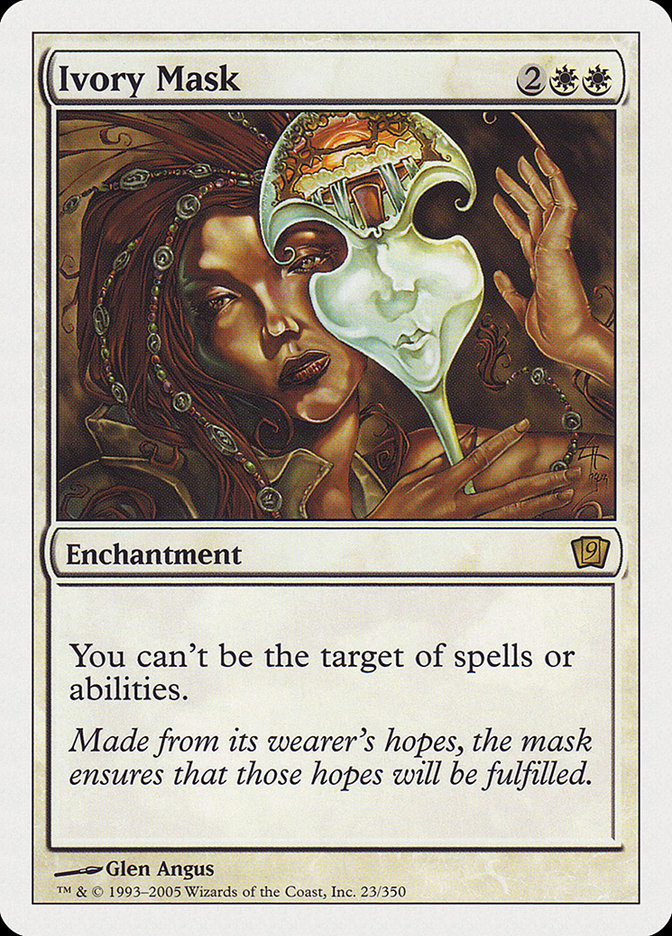 Ivory Mask [Ninth Edition] | I Want That Stuff Brandon