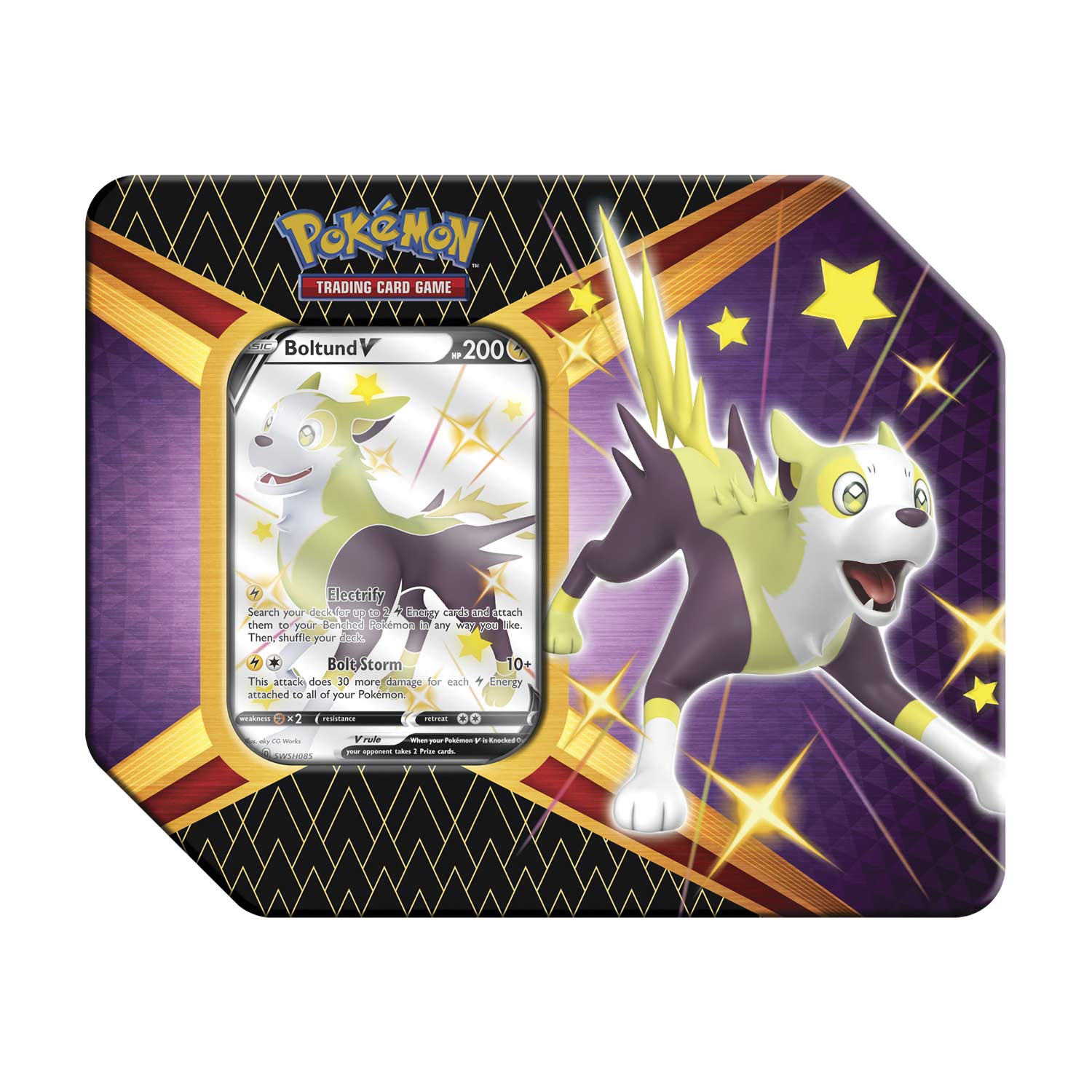 Shining Fates - Collector's Tin (Boltund V) | I Want That Stuff Brandon