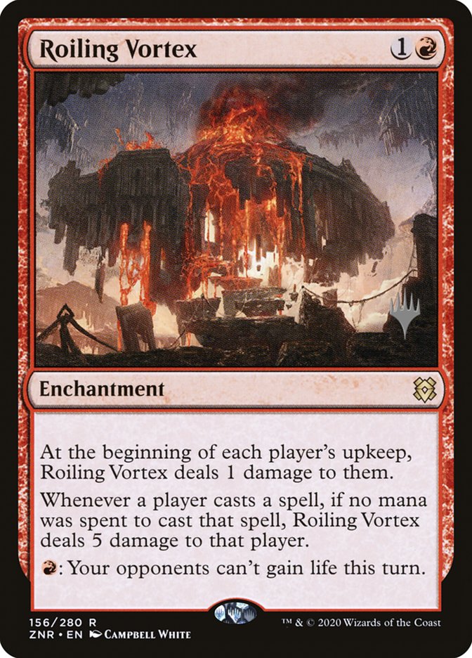 Roiling Vortex (Promo Pack) [Zendikar Rising Promos] | I Want That Stuff Brandon