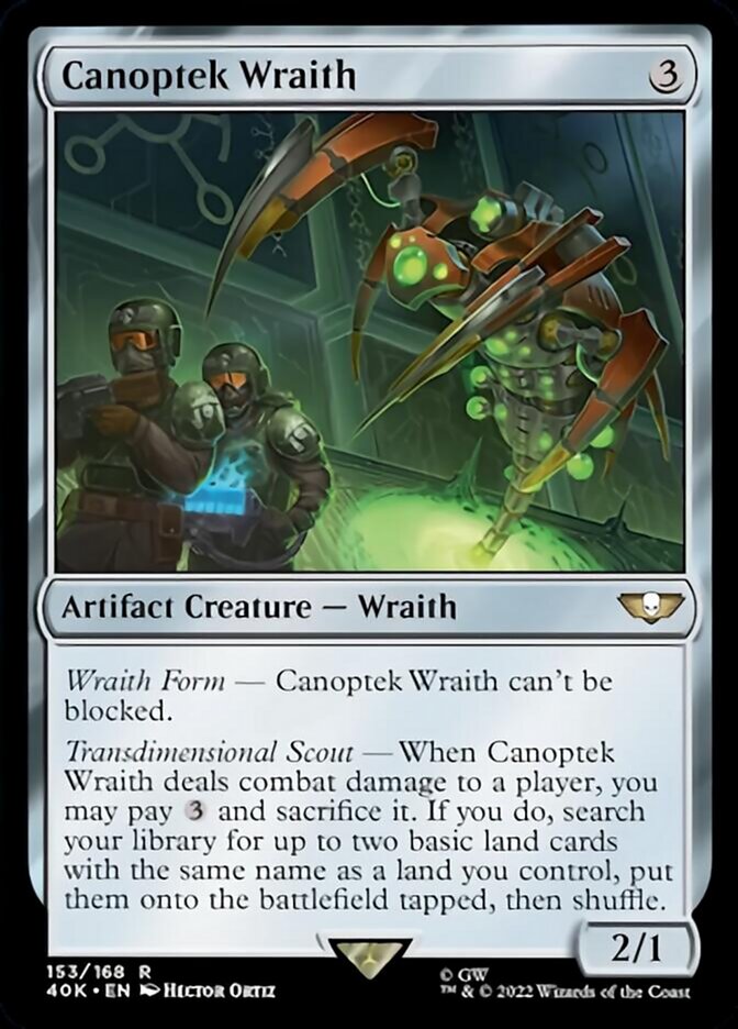 Canoptek Wraith [Warhammer 40,000] | I Want That Stuff Brandon