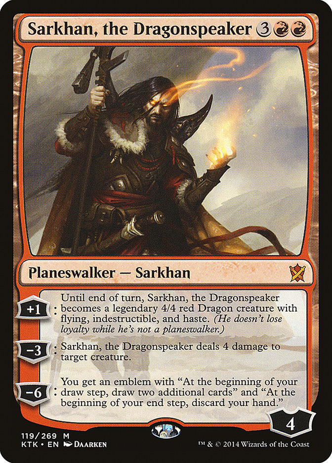 Sarkhan, the Dragonspeaker [Khans of Tarkir] | I Want That Stuff Brandon