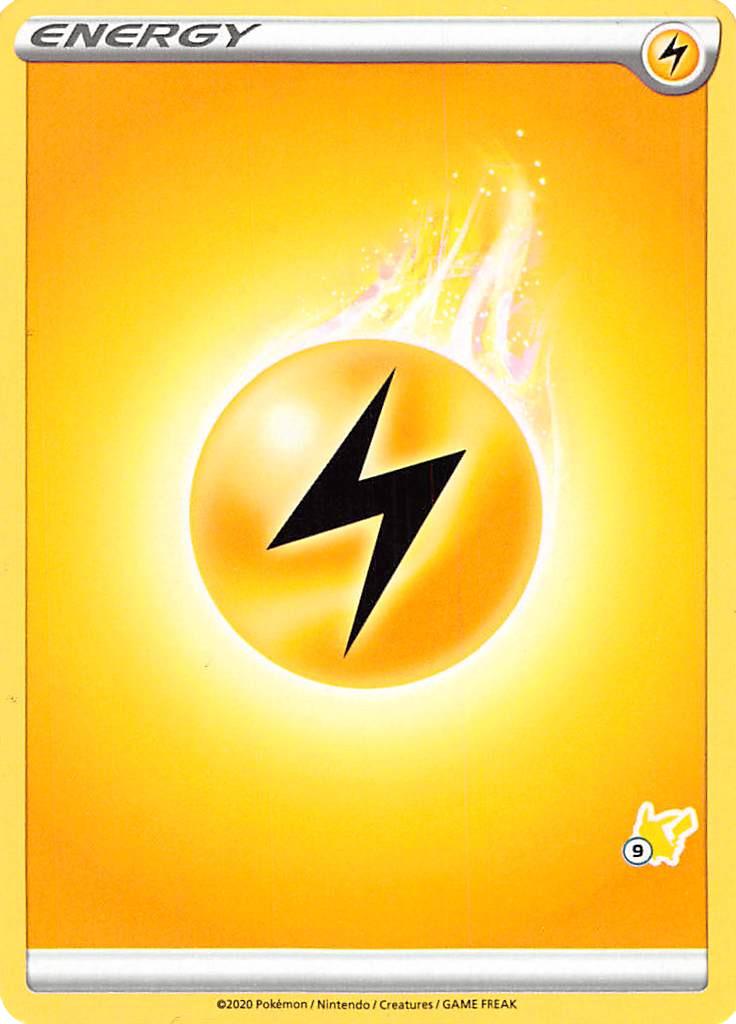 Lightning Energy (Pikachu Stamp #9) [Battle Academy 2022] | I Want That Stuff Brandon