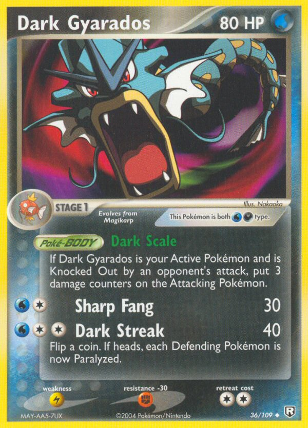 Dark Gyarados (36/109) [EX: Team Rocket Returns] | I Want That Stuff Brandon