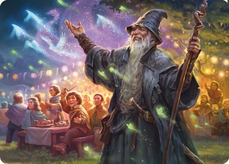 Gandalf, Friend of the Shire Art Card [The Lord of the Rings: Tales of Middle-earth Art Series] | I Want That Stuff Brandon