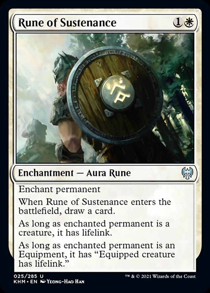 Rune of Sustenance [Kaldheim] | I Want That Stuff Brandon