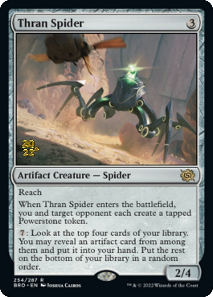 Thran Spider [The Brothers' War Prerelease Promos] | I Want That Stuff Brandon