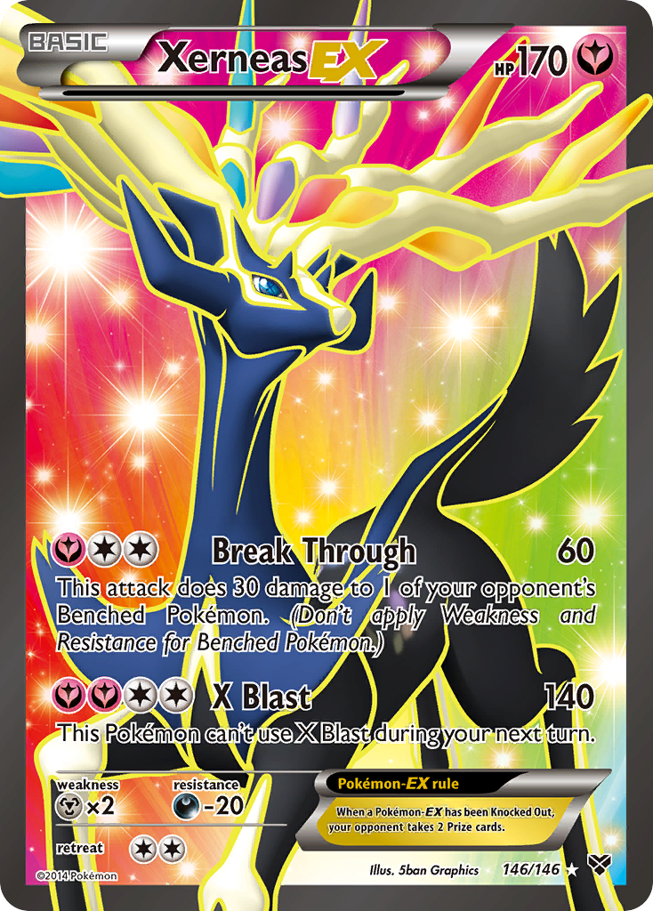 Xerneas EX (146/146) [XY: Base Set] | I Want That Stuff Brandon