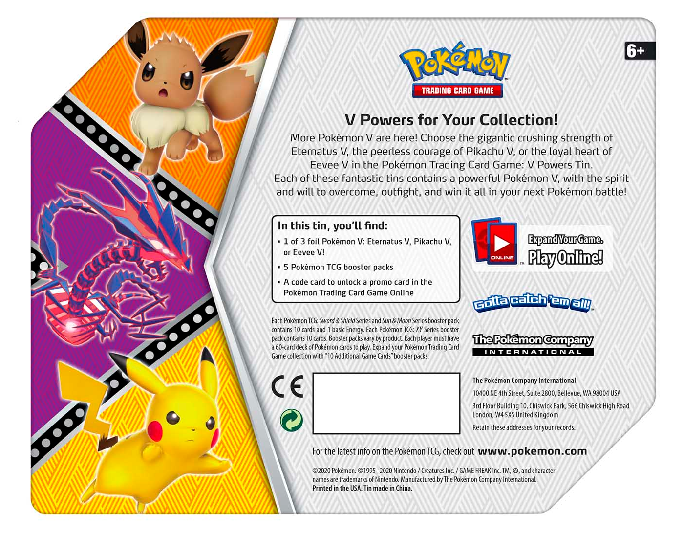 Sword & Shield - V Powers Tin (Pikachu V) | I Want That Stuff Brandon