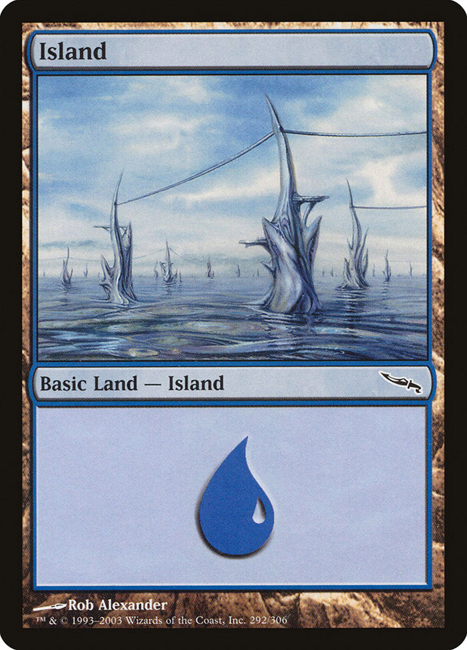 Island (292) [Mirrodin] | I Want That Stuff Brandon