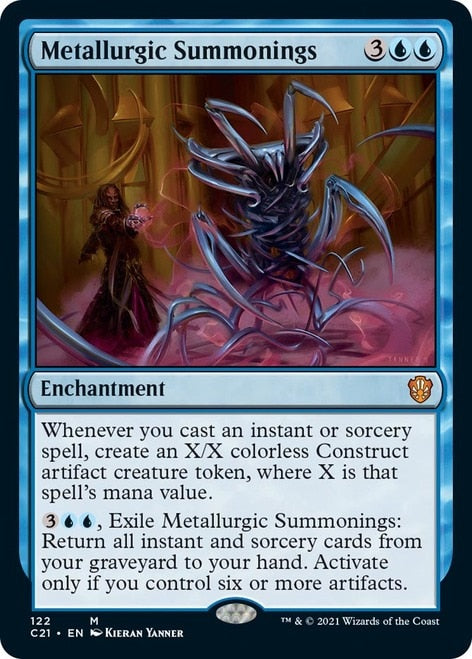 Metallurgic Summonings [Commander 2021] | I Want That Stuff Brandon