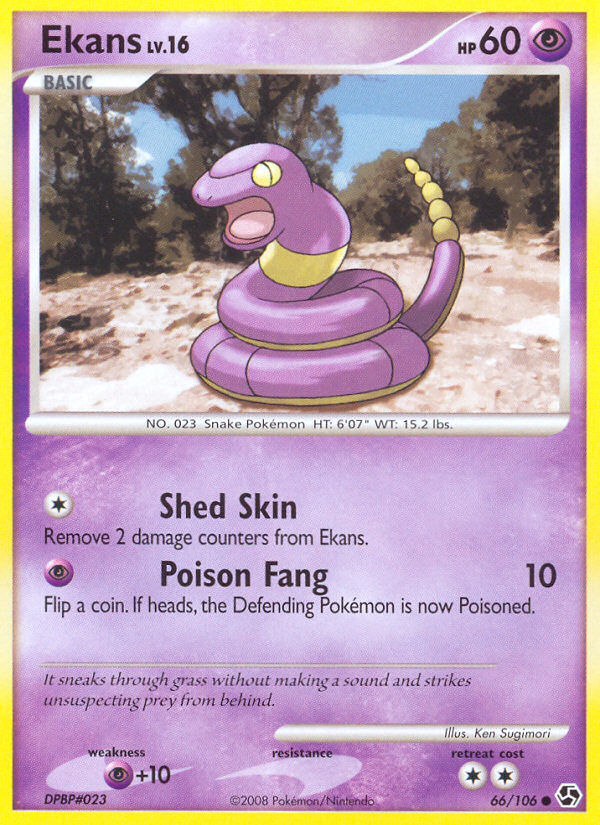 Ekans (66/106) [Diamond & Pearl: Great Encounters] | I Want That Stuff Brandon