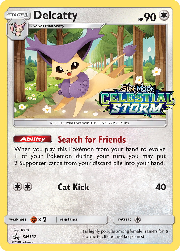 Delcatty (SM132) [Sun & Moon: Black Star Promos] | I Want That Stuff Brandon