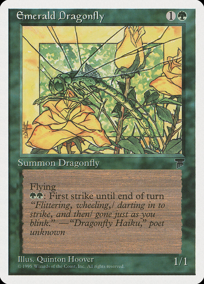 Emerald Dragonfly [Chronicles] | I Want That Stuff Brandon