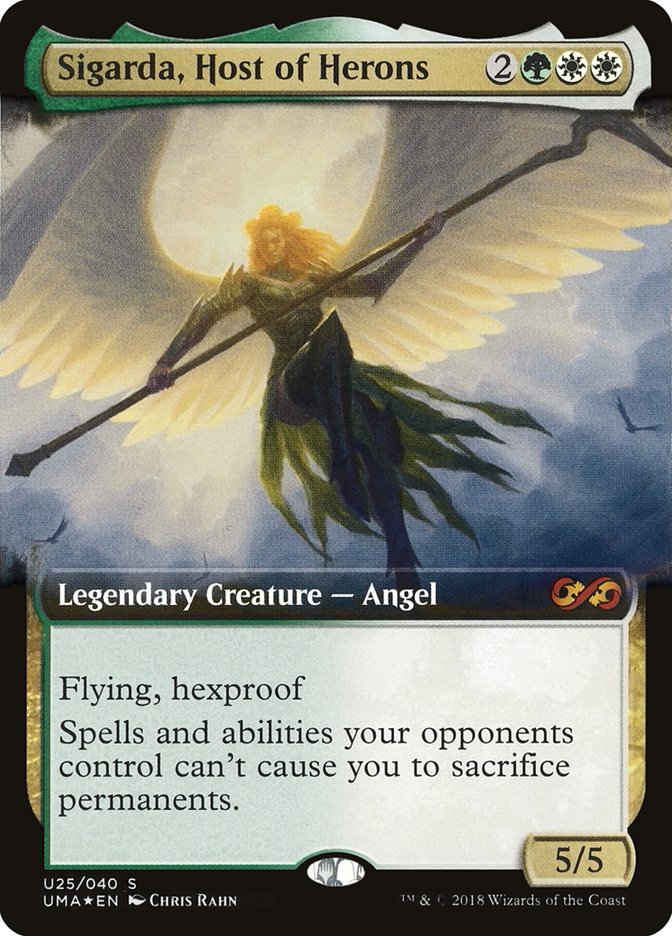 Sigarda, Host of Herons (Topper) [Ultimate Masters Box Topper] | I Want That Stuff Brandon