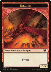 Dragon // Dragon Double-Sided Token [Commander 2015 Tokens] | I Want That Stuff Brandon