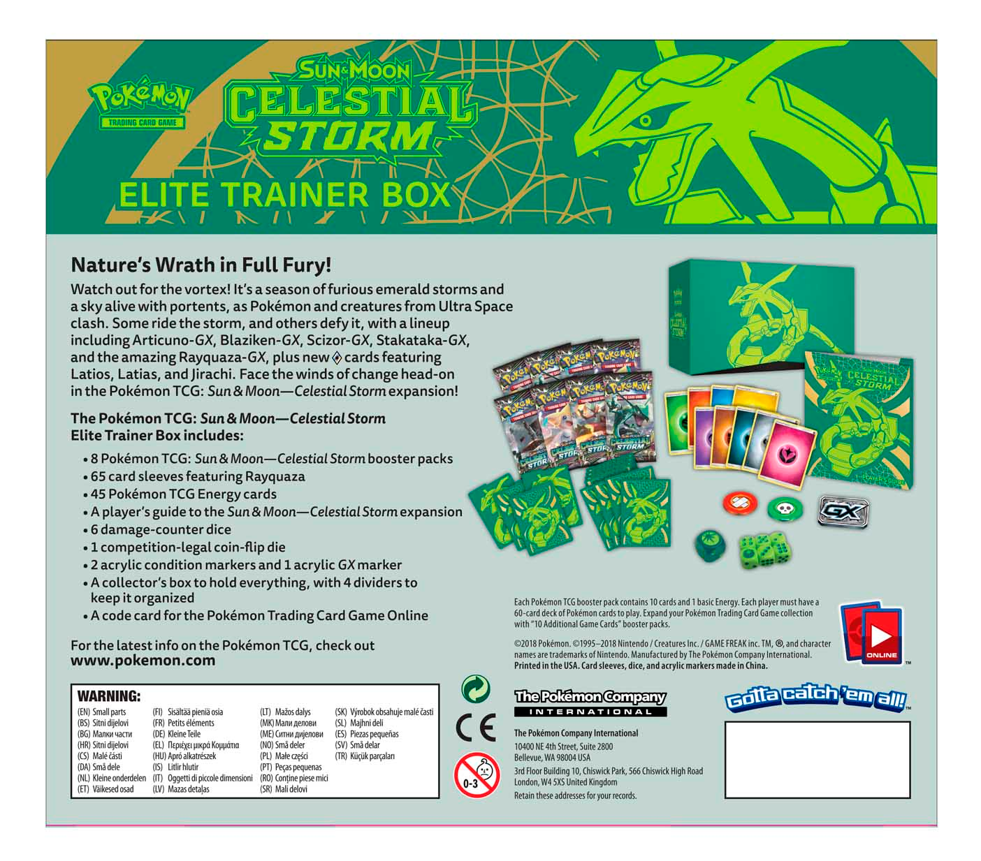 Sun & Moon: Celestial Storm - Elite Trainer Box | I Want That Stuff Brandon
