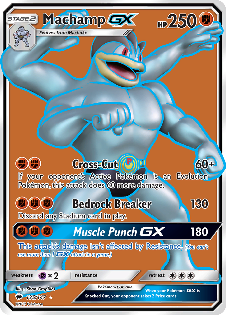 Machamp GX (135/147) [Sun & Moon: Burning Shadows] | I Want That Stuff Brandon