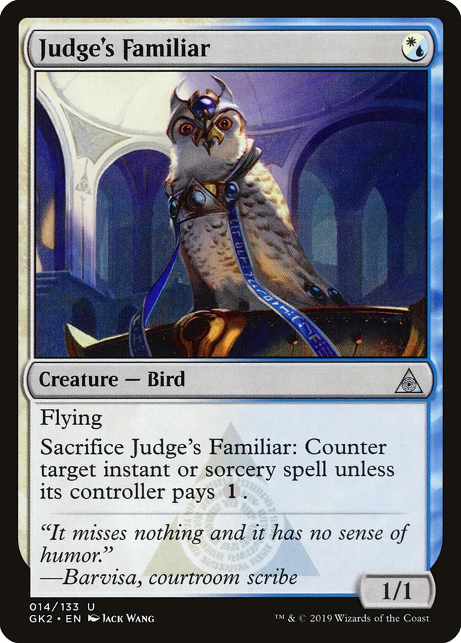 Judge's Familiar [Ravnica Allegiance Guild Kit] | I Want That Stuff Brandon