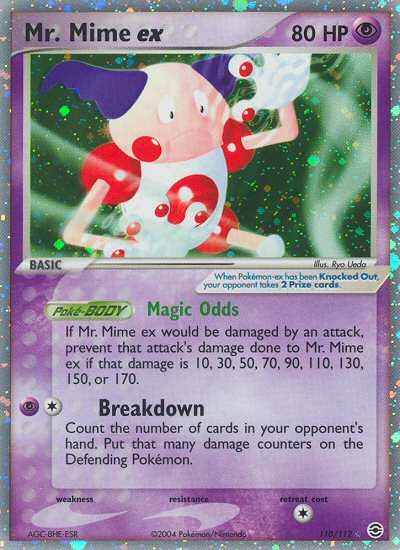 Mr. Mime ex (110/112) [EX: FireRed & LeafGreen] | I Want That Stuff Brandon