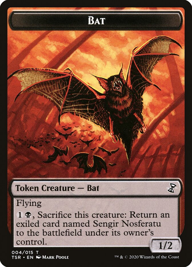 Bat Token [Time Spiral Remastered Tokens] | I Want That Stuff Brandon