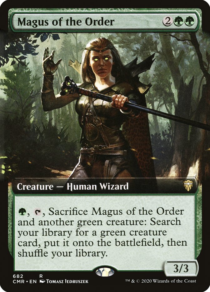 Magus of the Order (Extended Art) [Commander Legends] | I Want That Stuff Brandon