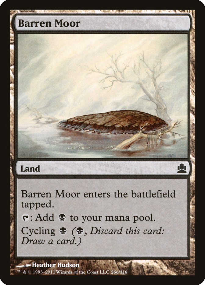 Barren Moor [Commander 2011] | I Want That Stuff Brandon
