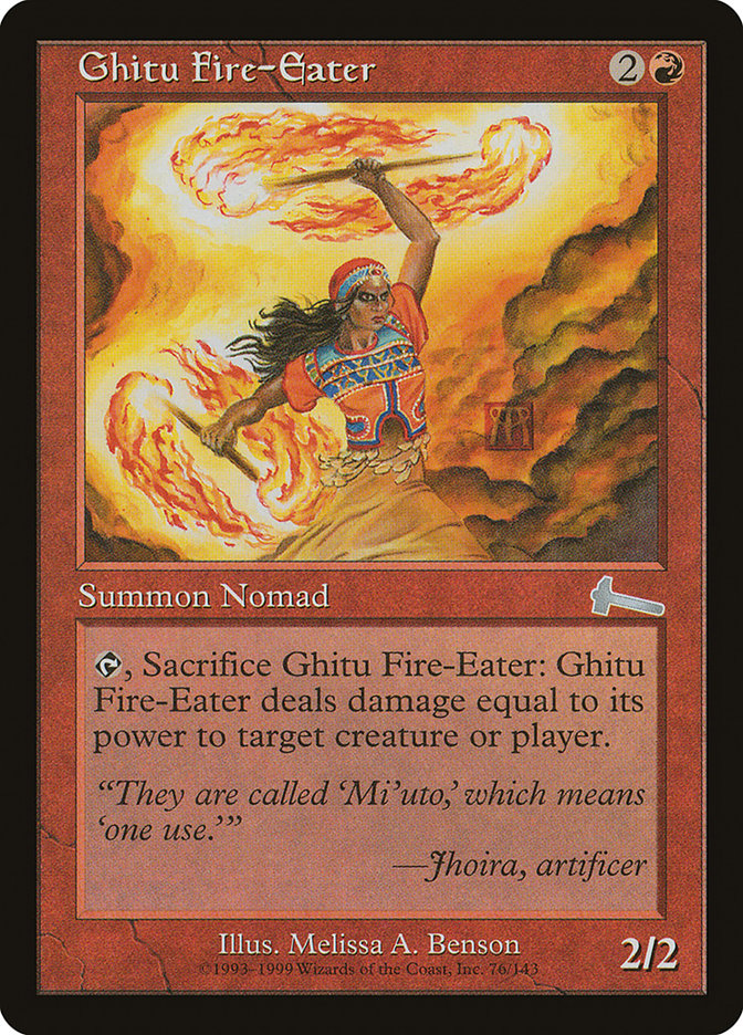 Ghitu Fire-Eater [Urza's Legacy] | I Want That Stuff Brandon