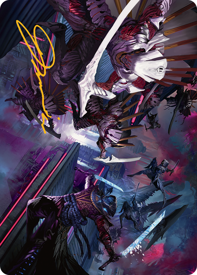 Invasion of Kamigawa Art Card (Gold-Stamped Signature) [March of the Machine Art Series] | I Want That Stuff Brandon