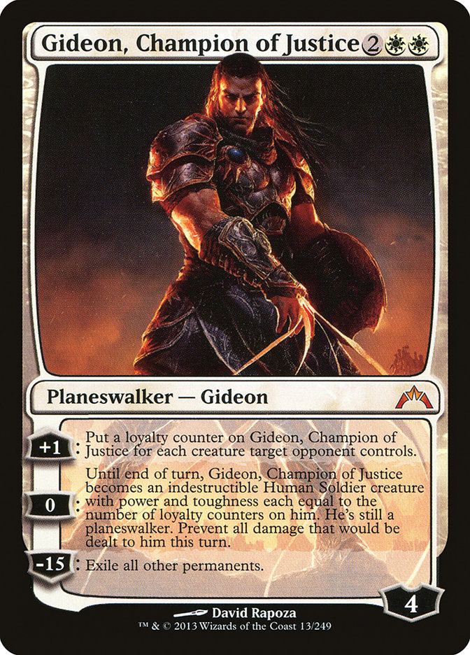 Gideon, Champion of Justice [Gatecrash] | I Want That Stuff Brandon