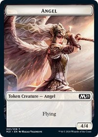 Angel // Griffin Double-Sided Token [Core Set 2021 Tokens] | I Want That Stuff Brandon