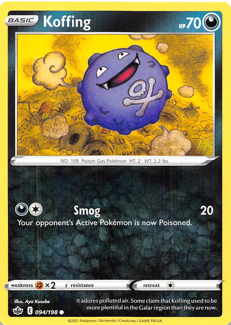 Koffing (094/198) [Sword & Shield: Chilling Reign] | I Want That Stuff Brandon