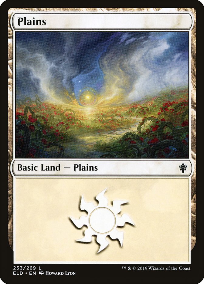 Plains (253) [Throne of Eldraine] | I Want That Stuff Brandon