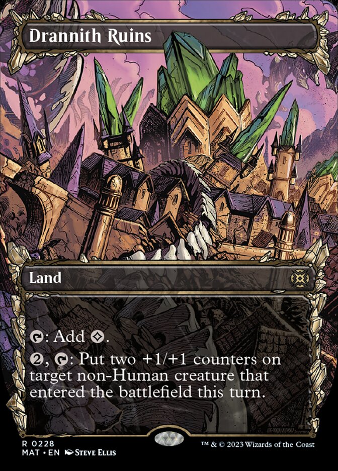 Drannith Ruins (Showcase Halo Foil) [March of the Machine: The Aftermath] | I Want That Stuff Brandon