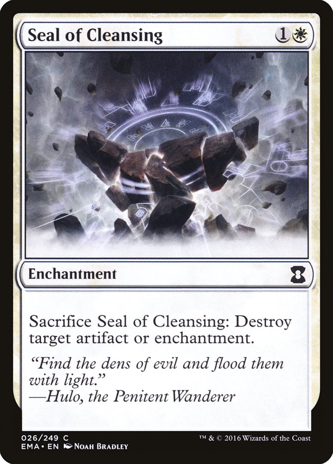 Seal of Cleansing [Eternal Masters] | I Want That Stuff Brandon