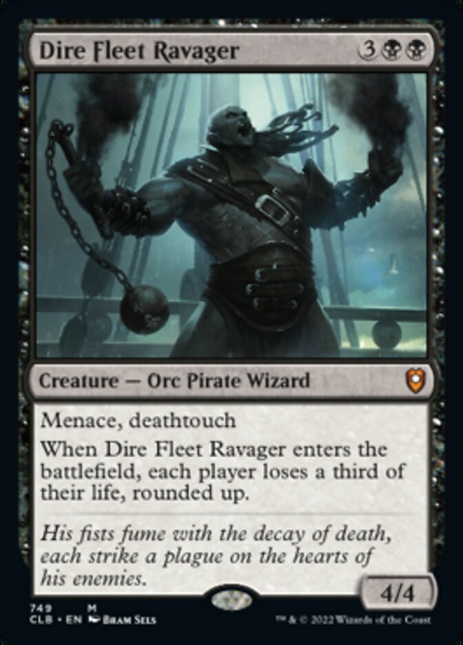 Dire Fleet Ravager [Commander Legends: Battle for Baldur's Gate] | I Want That Stuff Brandon