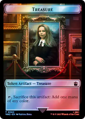 Soldier // Treasure (0060) Double-Sided Token (Surge Foil) [Doctor Who Tokens] | I Want That Stuff Brandon