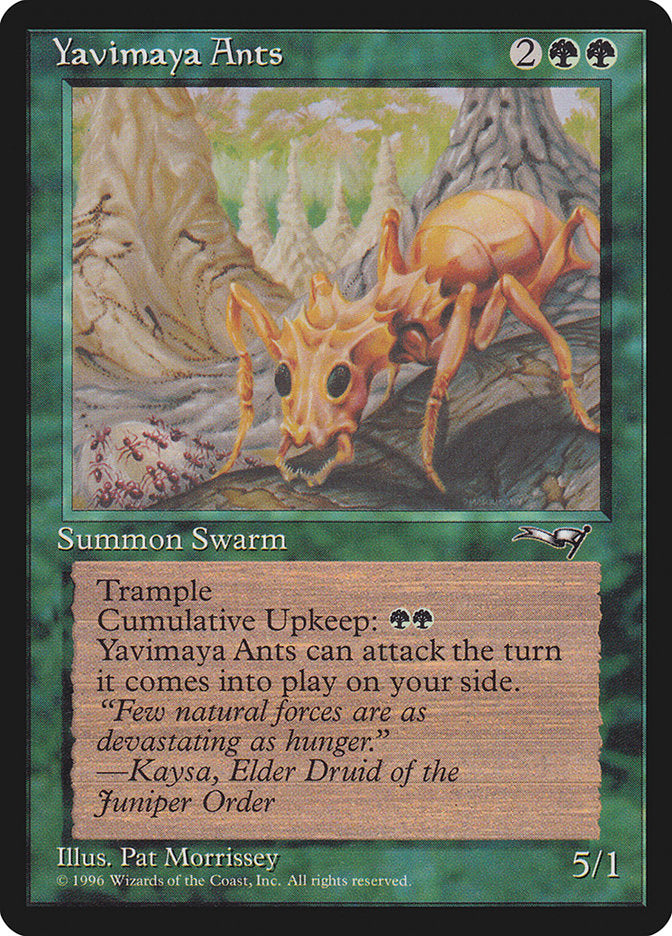 Yavimaya Ants [Alliances] | I Want That Stuff Brandon