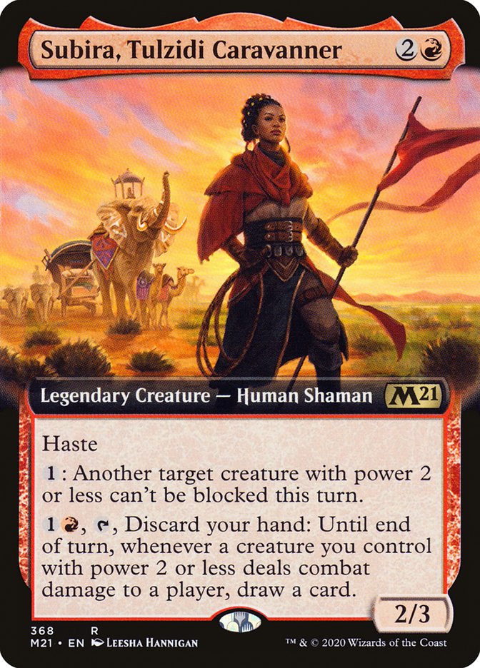 Subira, Tulzidi Caravanner (Extended Art) [Core Set 2021] | I Want That Stuff Brandon